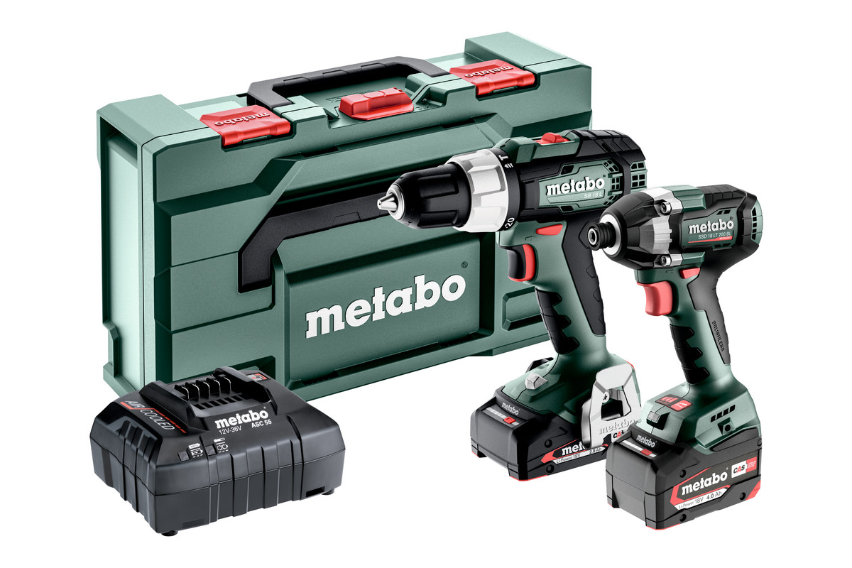  Set scule cu acumulator Metabo Combo Set 2.8.2 18V